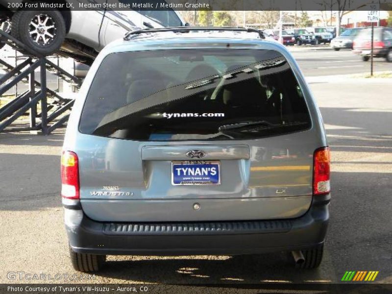 Medium Steel Blue Metallic / Medium Graphite 2000 Ford Windstar LX