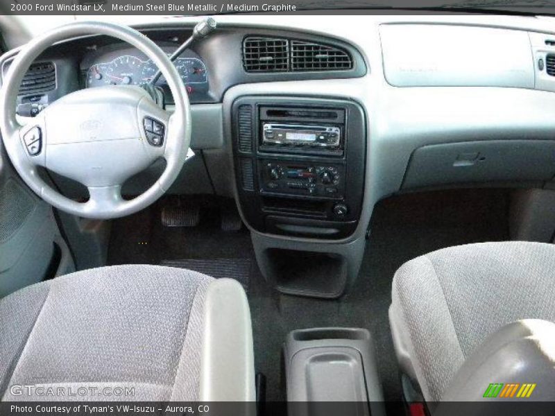 Medium Steel Blue Metallic / Medium Graphite 2000 Ford Windstar LX