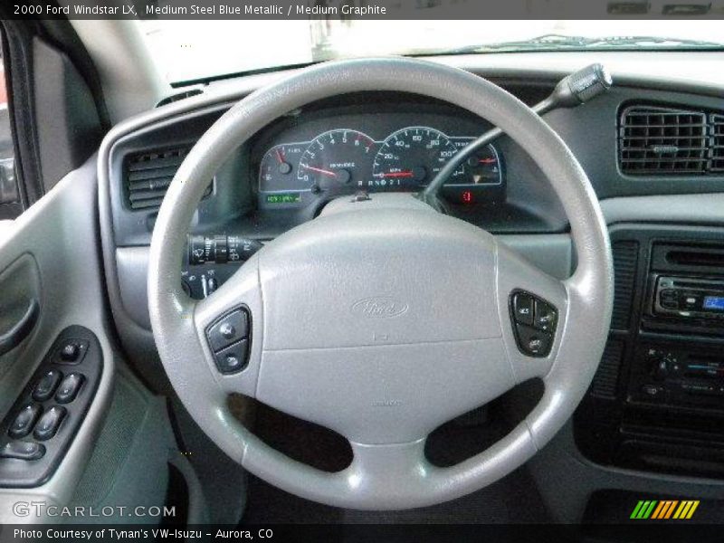 Medium Steel Blue Metallic / Medium Graphite 2000 Ford Windstar LX