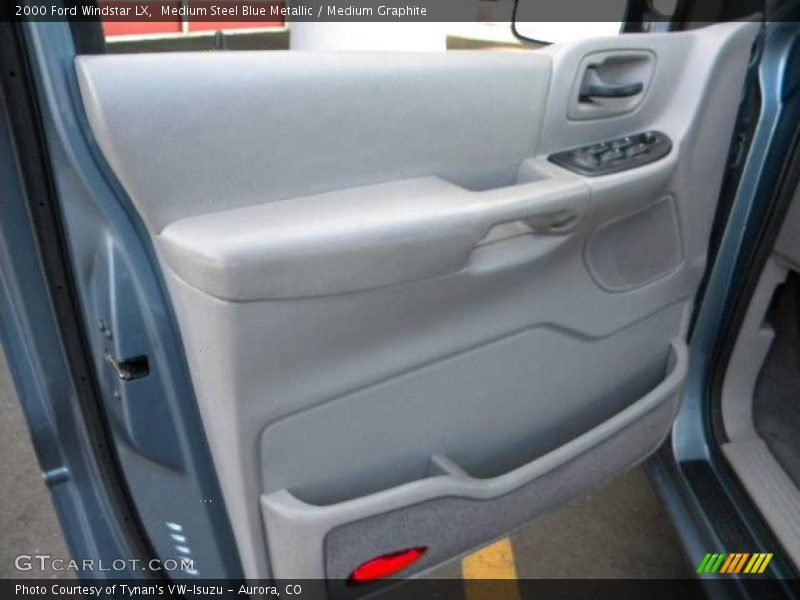 Medium Steel Blue Metallic / Medium Graphite 2000 Ford Windstar LX