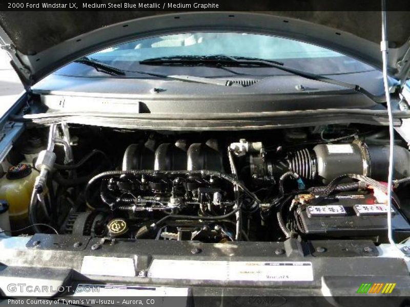 Medium Steel Blue Metallic / Medium Graphite 2000 Ford Windstar LX