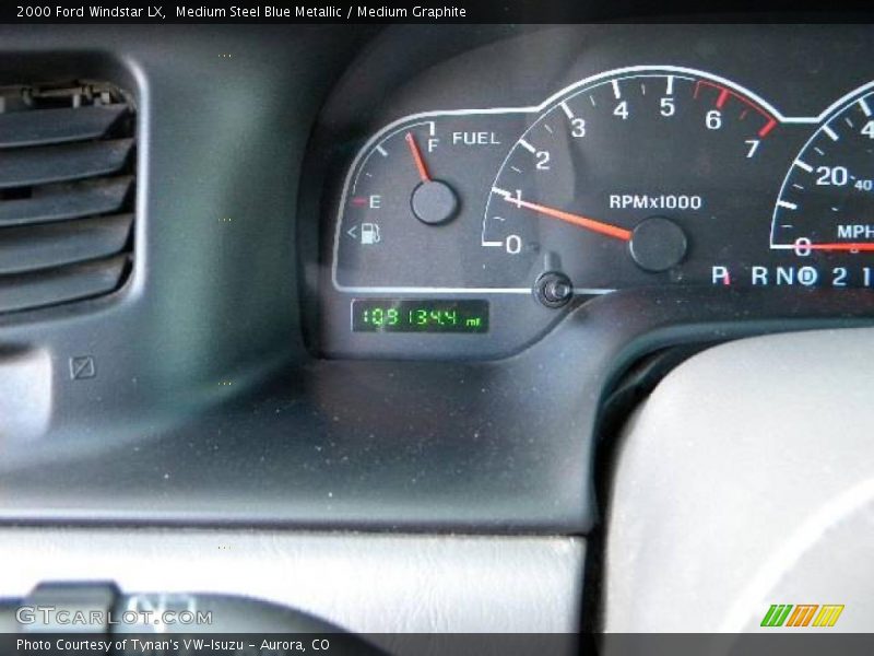 Medium Steel Blue Metallic / Medium Graphite 2000 Ford Windstar LX