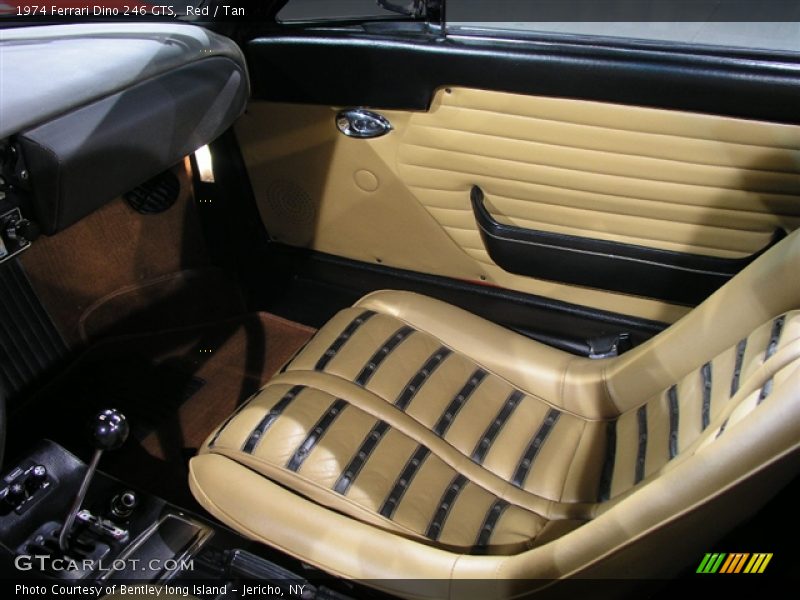  1974 Dino 246 GTS Tan Interior