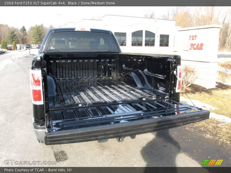 Black / Stone/Medium Stone 2009 Ford F150 XLT SuperCab 4x4