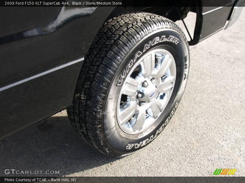 Black / Stone/Medium Stone 2009 Ford F150 XLT SuperCab 4x4
