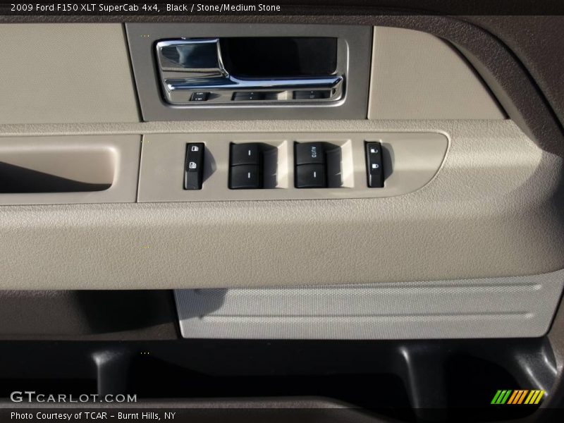 Black / Stone/Medium Stone 2009 Ford F150 XLT SuperCab 4x4