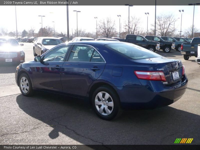 Blue Ribbon Metallic / Ash 2009 Toyota Camry LE