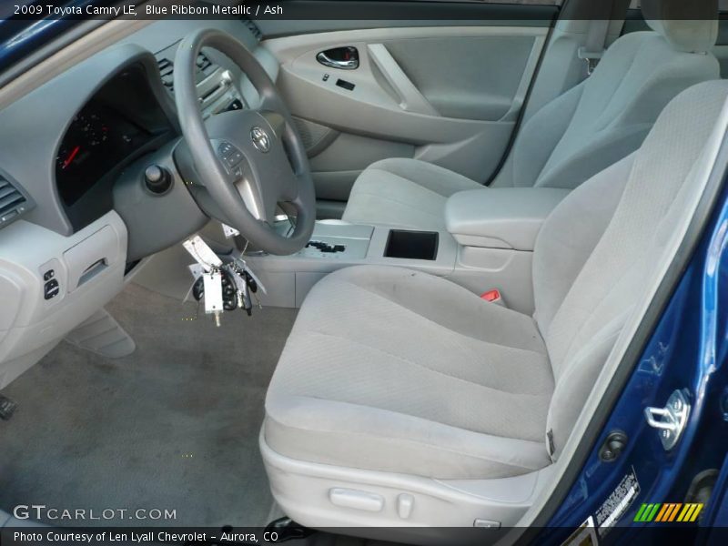 Blue Ribbon Metallic / Ash 2009 Toyota Camry LE