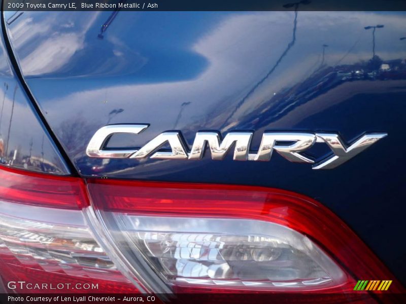 Blue Ribbon Metallic / Ash 2009 Toyota Camry LE