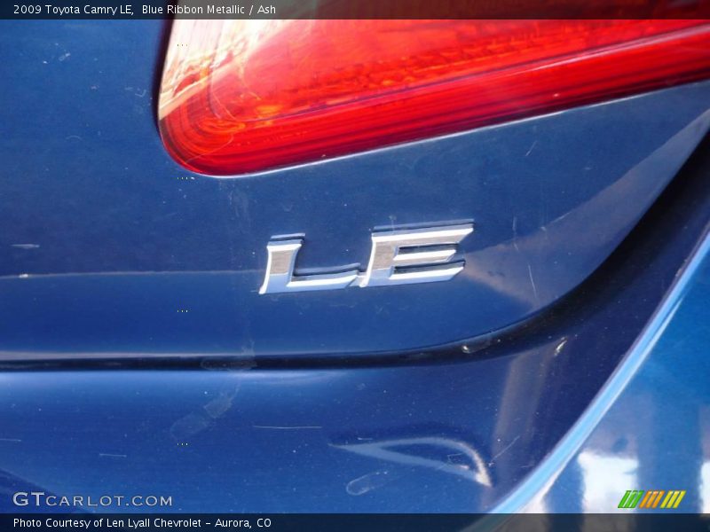 Blue Ribbon Metallic / Ash 2009 Toyota Camry LE
