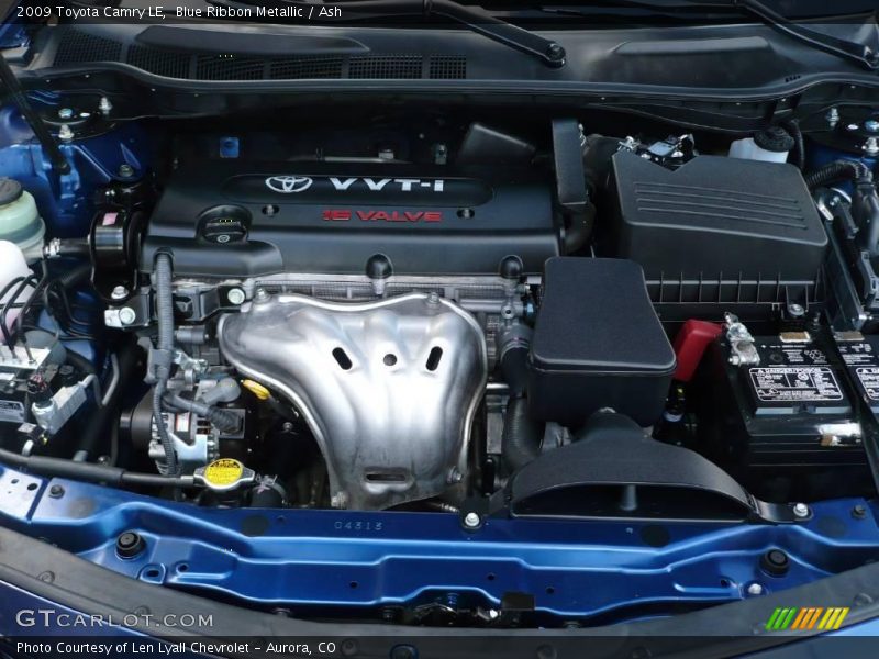 Blue Ribbon Metallic / Ash 2009 Toyota Camry LE