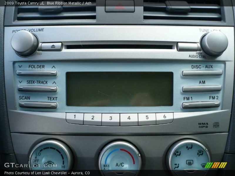 Blue Ribbon Metallic / Ash 2009 Toyota Camry LE