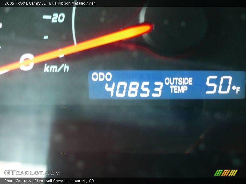 Blue Ribbon Metallic / Ash 2009 Toyota Camry LE