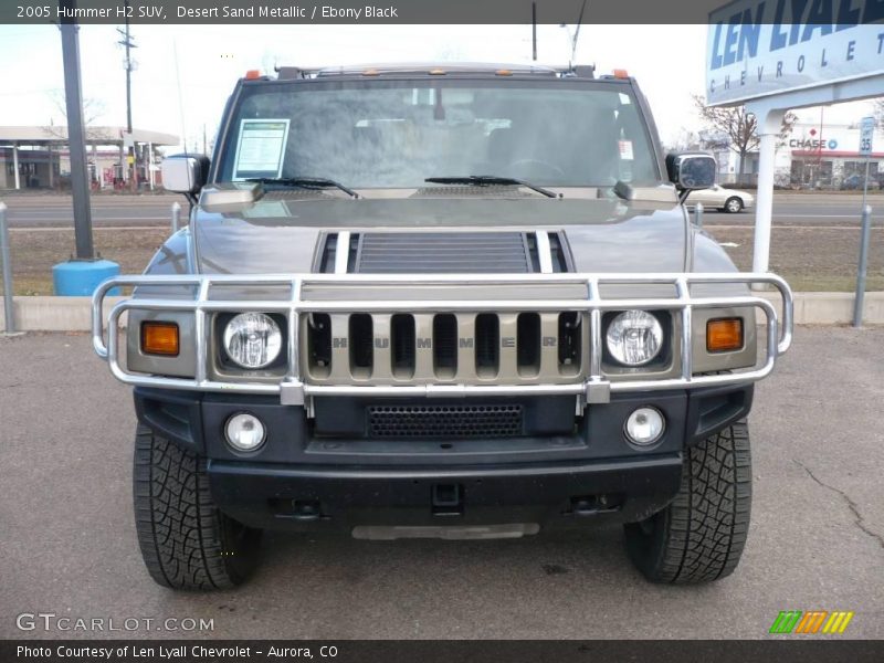 Desert Sand Metallic / Ebony Black 2005 Hummer H2 SUV