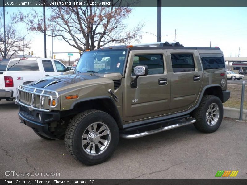 Desert Sand Metallic / Ebony Black 2005 Hummer H2 SUV