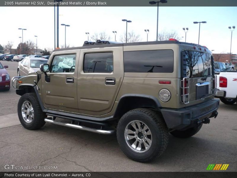 Desert Sand Metallic / Ebony Black 2005 Hummer H2 SUV