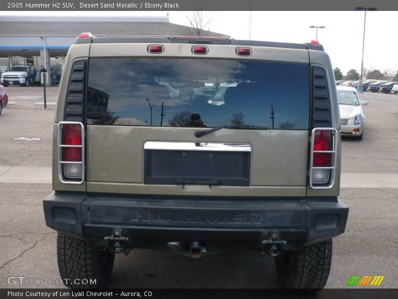 Desert Sand Metallic / Ebony Black 2005 Hummer H2 SUV