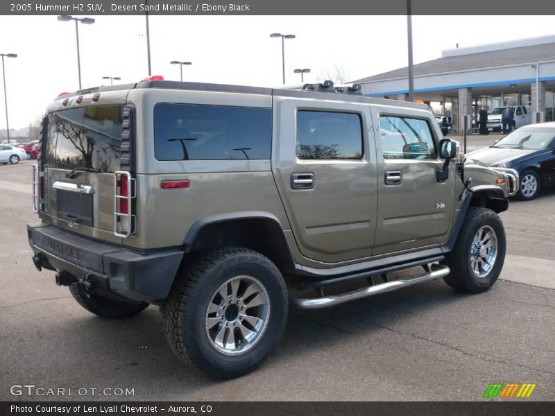 Desert Sand Metallic / Ebony Black 2005 Hummer H2 SUV