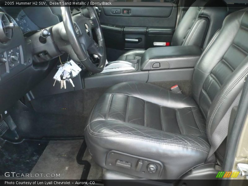 Desert Sand Metallic / Ebony Black 2005 Hummer H2 SUV