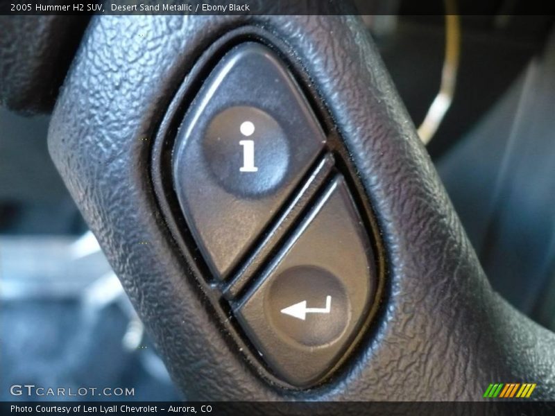 Desert Sand Metallic / Ebony Black 2005 Hummer H2 SUV