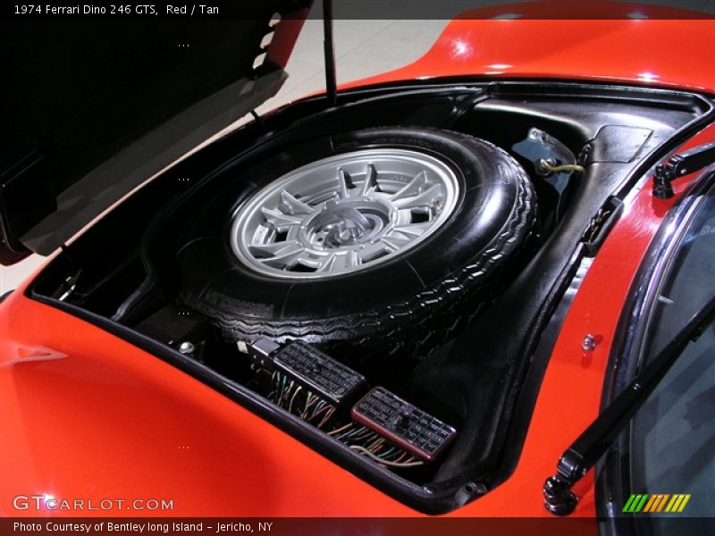  1974 Dino 246 GTS Trunk