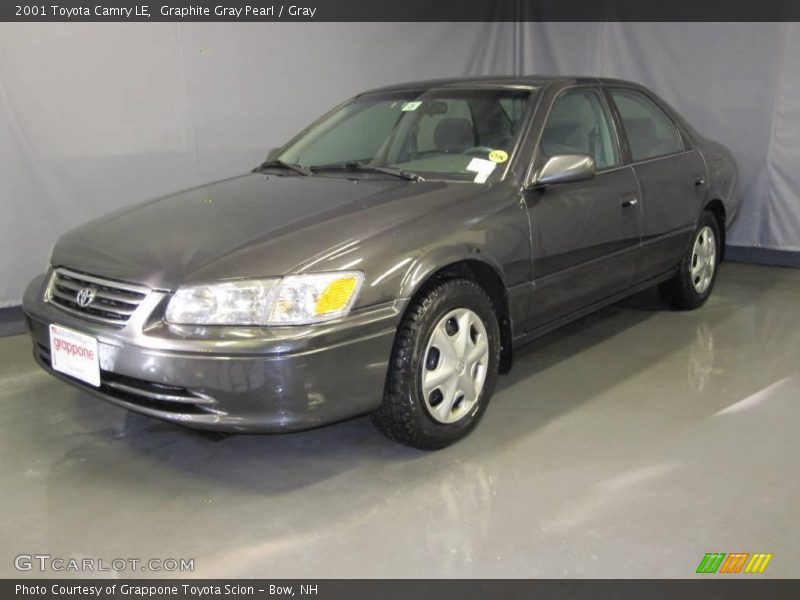Graphite Gray Pearl / Gray 2001 Toyota Camry LE