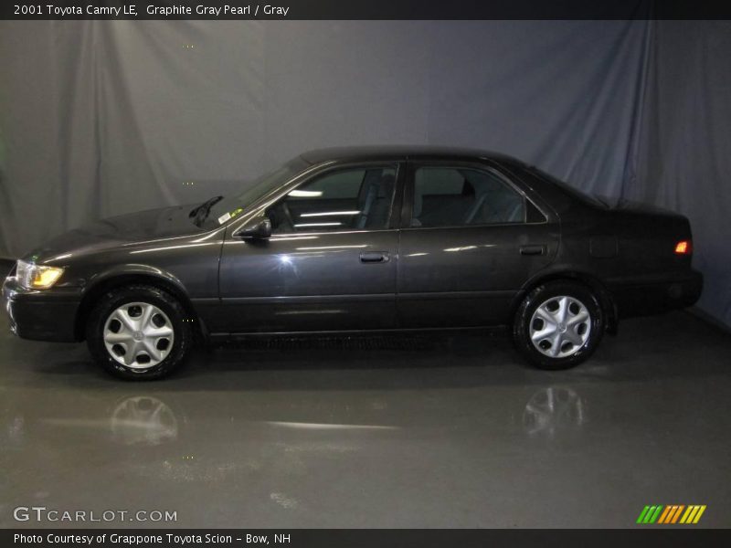 Graphite Gray Pearl / Gray 2001 Toyota Camry LE