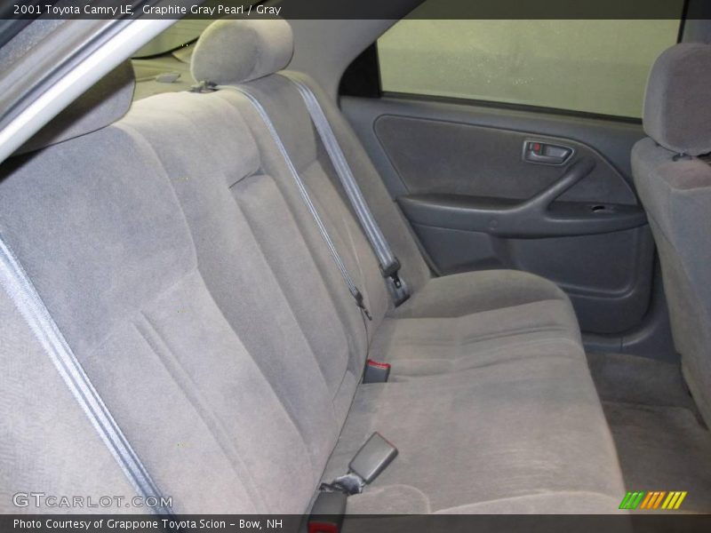 Graphite Gray Pearl / Gray 2001 Toyota Camry LE