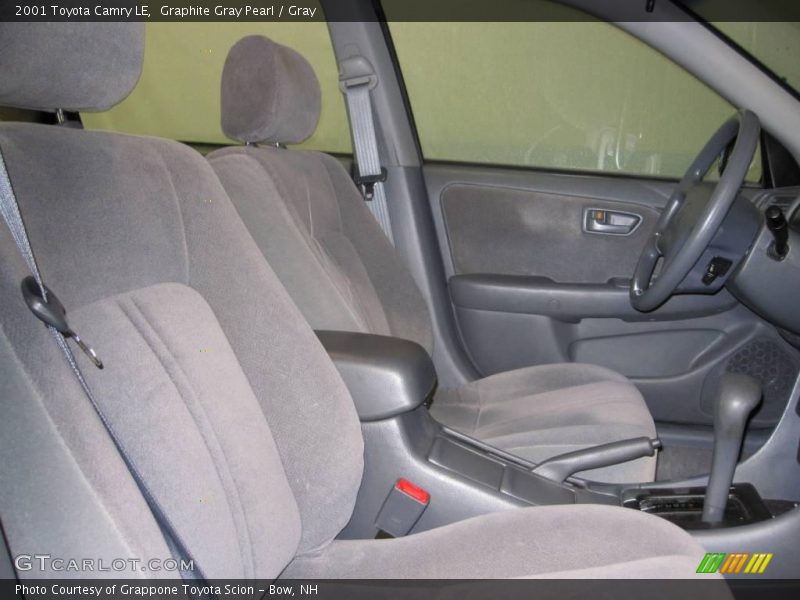 Graphite Gray Pearl / Gray 2001 Toyota Camry LE