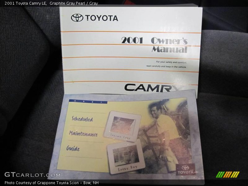 Graphite Gray Pearl / Gray 2001 Toyota Camry LE