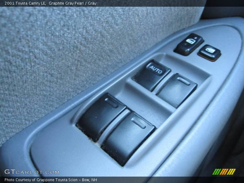 Graphite Gray Pearl / Gray 2001 Toyota Camry LE