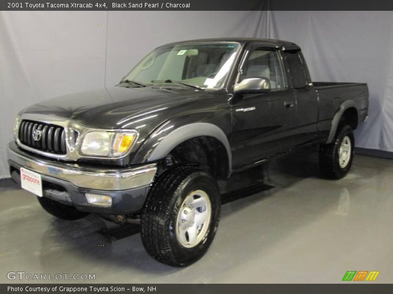 Black Sand Pearl / Charcoal 2001 Toyota Tacoma Xtracab 4x4