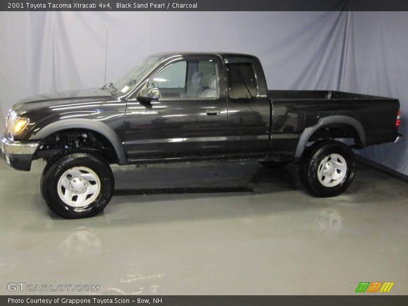 Black Sand Pearl / Charcoal 2001 Toyota Tacoma Xtracab 4x4