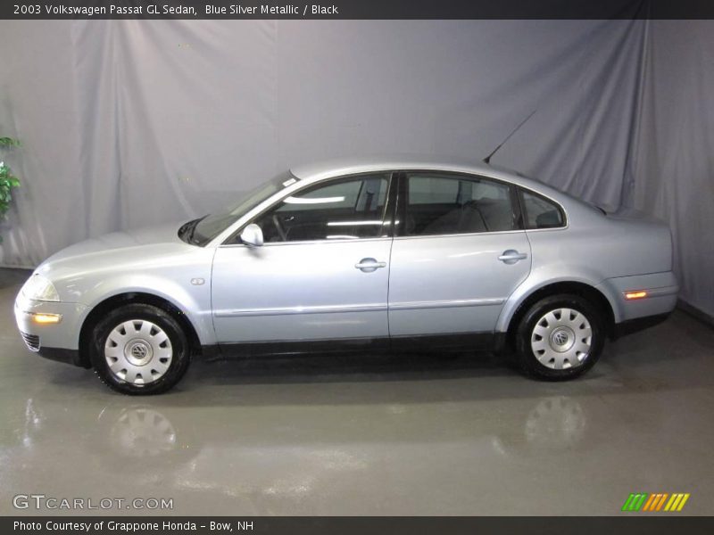Blue Silver Metallic / Black 2003 Volkswagen Passat GL Sedan