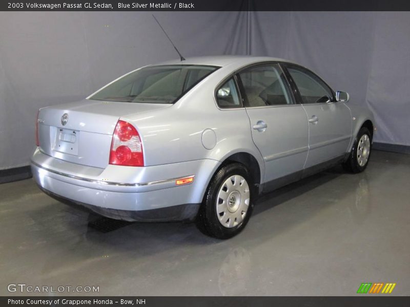 Blue Silver Metallic / Black 2003 Volkswagen Passat GL Sedan