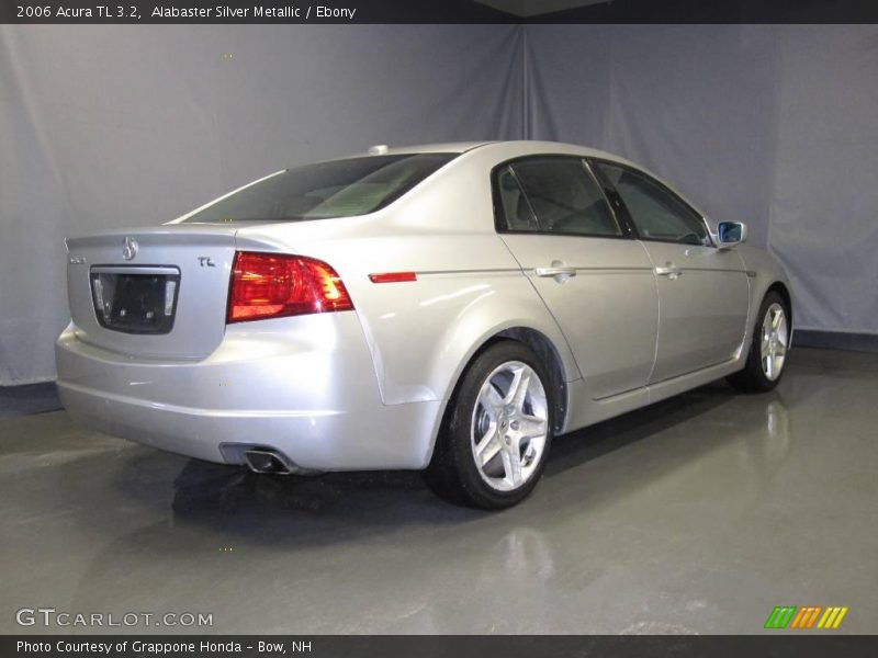 Alabaster Silver Metallic / Ebony 2006 Acura TL 3.2