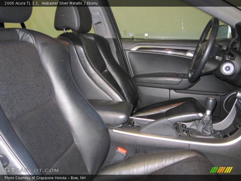 Alabaster Silver Metallic / Ebony 2006 Acura TL 3.2