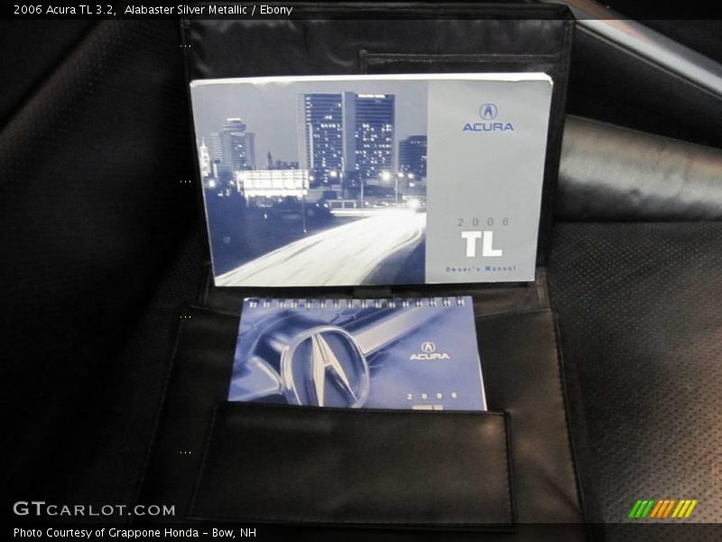 Alabaster Silver Metallic / Ebony 2006 Acura TL 3.2