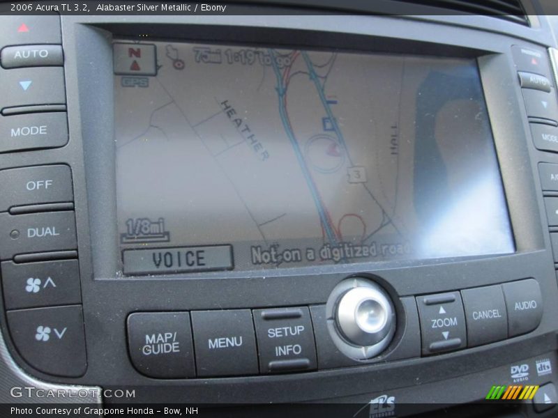 Alabaster Silver Metallic / Ebony 2006 Acura TL 3.2