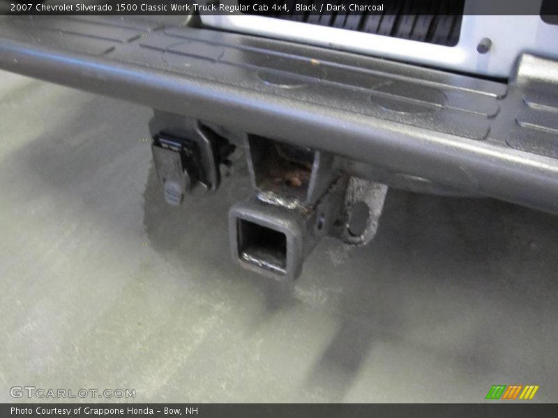Black / Dark Charcoal 2007 Chevrolet Silverado 1500 Classic Work Truck Regular Cab 4x4