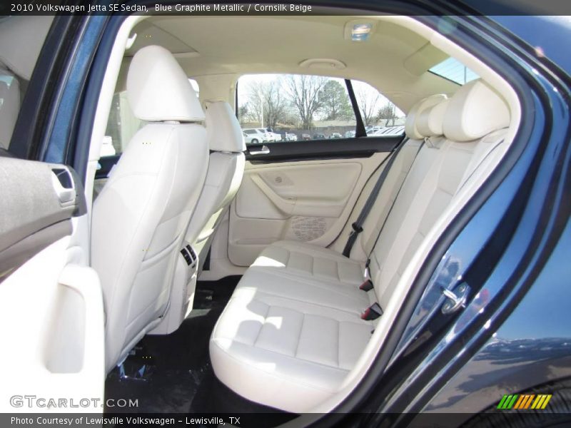 Blue Graphite Metallic / Cornsilk Beige 2010 Volkswagen Jetta SE Sedan