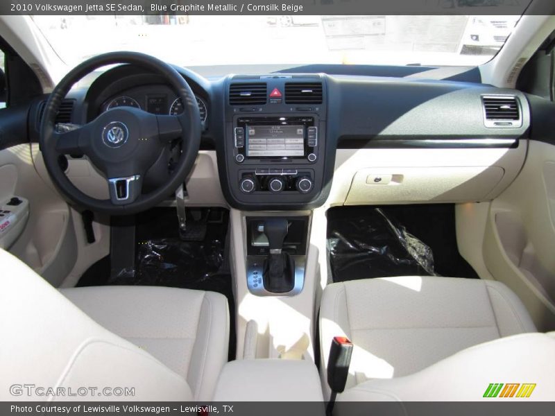 Blue Graphite Metallic / Cornsilk Beige 2010 Volkswagen Jetta SE Sedan