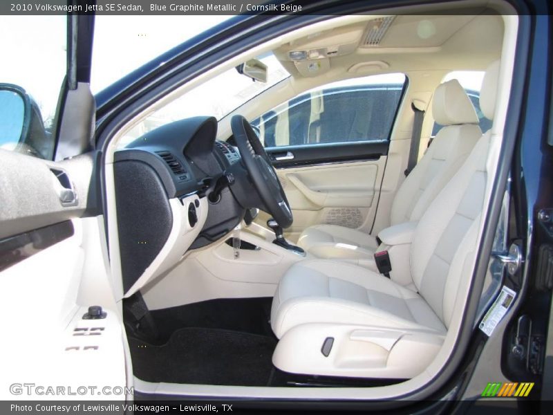 Blue Graphite Metallic / Cornsilk Beige 2010 Volkswagen Jetta SE Sedan