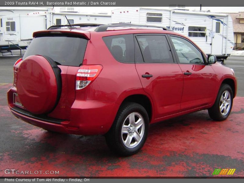 Barcelona Red Metallic / Dark Charcoal 2009 Toyota RAV4 I4