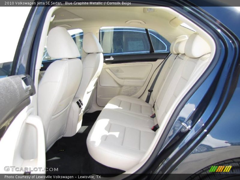 Blue Graphite Metallic / Cornsilk Beige 2010 Volkswagen Jetta SE Sedan