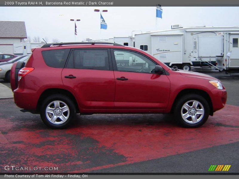 Barcelona Red Metallic / Dark Charcoal 2009 Toyota RAV4 I4
