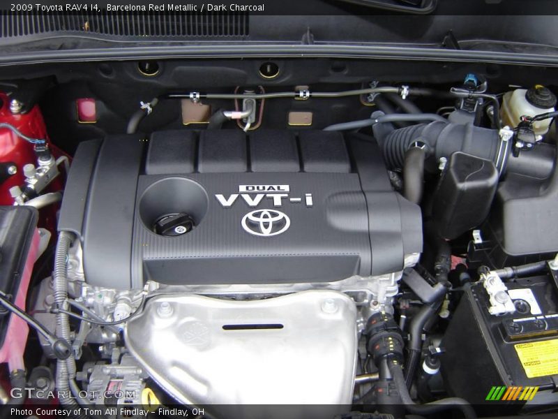 Barcelona Red Metallic / Dark Charcoal 2009 Toyota RAV4 I4
