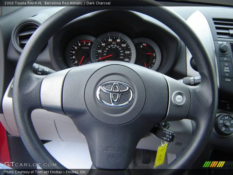 Barcelona Red Metallic / Dark Charcoal 2009 Toyota RAV4 I4