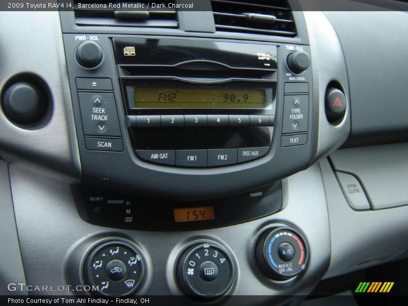 Barcelona Red Metallic / Dark Charcoal 2009 Toyota RAV4 I4
