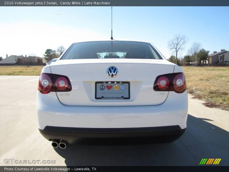 Candy White / Latte Macchiato 2010 Volkswagen Jetta S Sedan